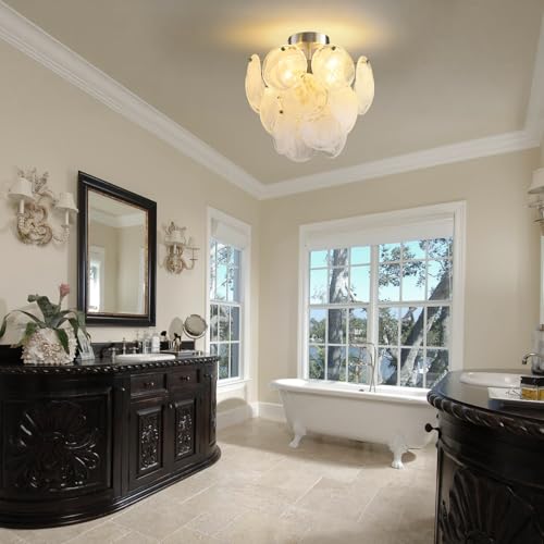 Glass Ceiling Light Fixture