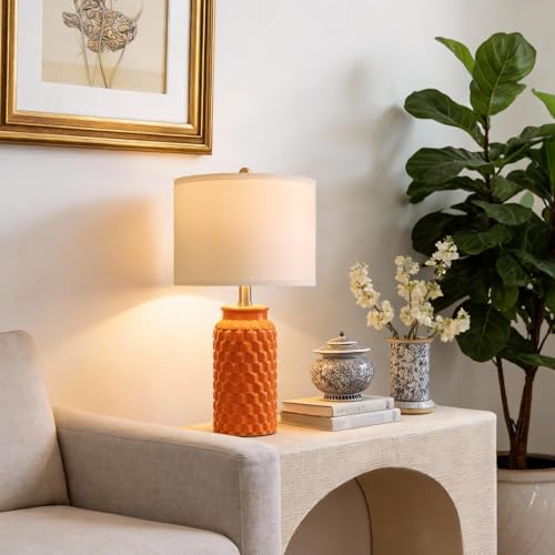 20.5" Ceramic Table Lamps Set of 2 (2 Count)