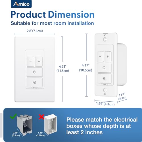 Electronic Dimmer Switch (12 Count)