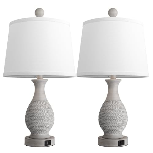 Traditional Table Lamps Set of 2 (2 Count)