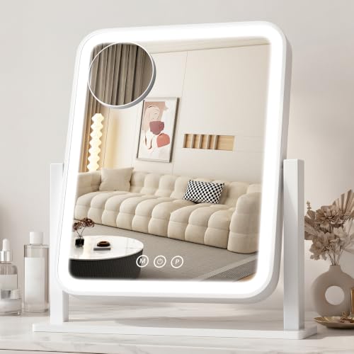 Vanity Mirror with Lights 12.6"x 16.2"