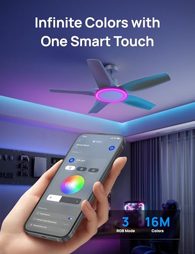 Smart Ceiling Fans with Lights