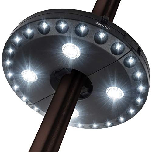 Patio Umbrella Light 3 Lighting Modes Cordless 28 LED Lights at 200 lux