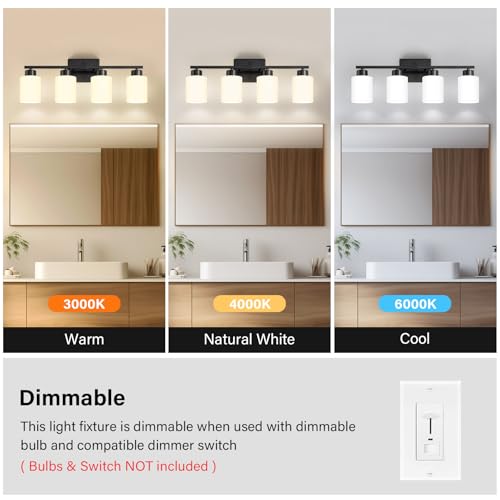 Black Bathroom Light Fixtures Vanity Lights Over Mirror