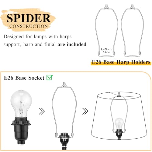 Drum Lamp Shades Set of 2