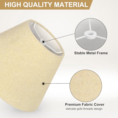 Glittery Lamp Shades Set of 2 (2 Count)