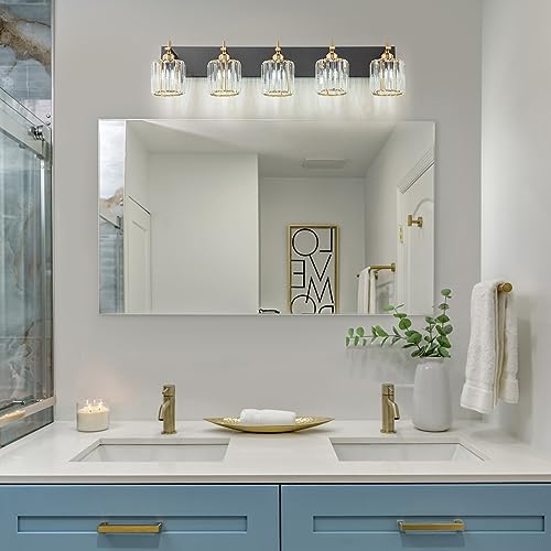 Modern Crystal Bathroom Vanity Lights