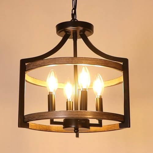 4 Light Farmhouse Chandelier