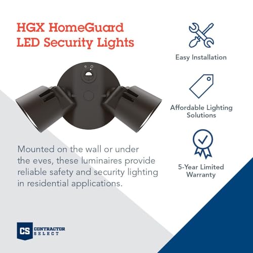 HomeGuard 2 Light LED Outdoor Flood Lights