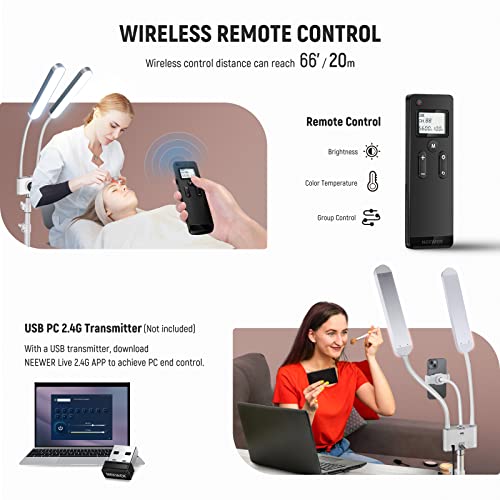 Esthetician Light with Phone Holder & Travel Bag Kit (4.47 Count)