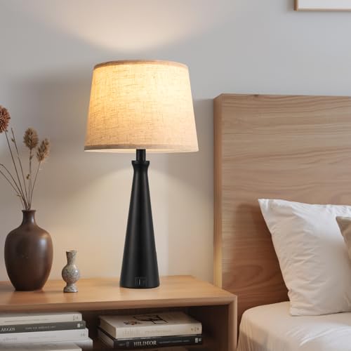 Modern Touch Lamps for Nightstand (2 Count)