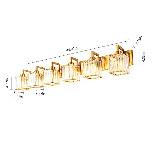 Crystal Bathroom Vanity Light 6