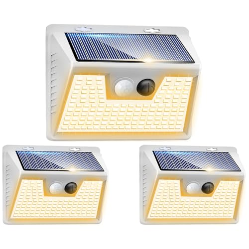 Solar Lights Outdoor Motion Sensor Waterproof (3 Count)