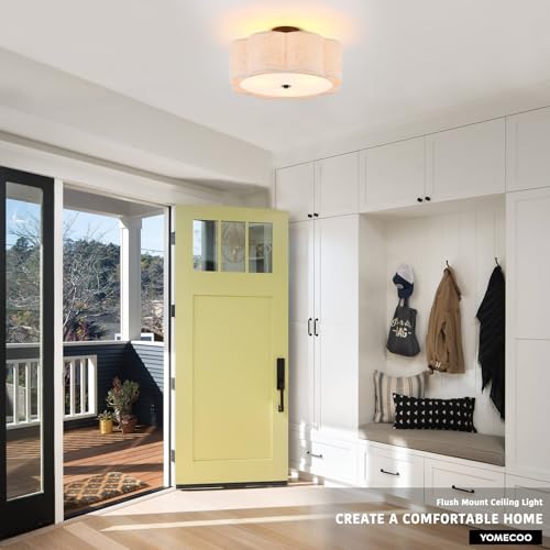 18" Large Semi Flush Mount Ceiling Light