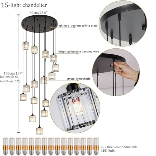 Long Chandeliers for High Ceilings