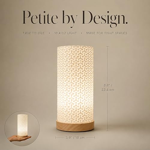Small Bedside Lamp for Nightstand