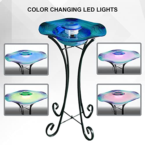 27" LED Mist Indoor Floor Fountain