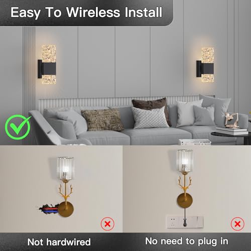 Battery Operated Wall Sconce