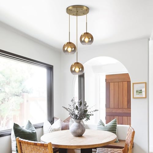 1 Pack Amber Glass Shades