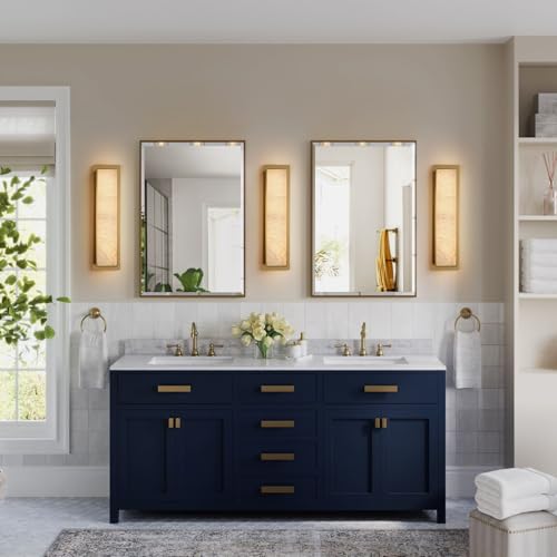 19.7" Alabaster Wall Sconce