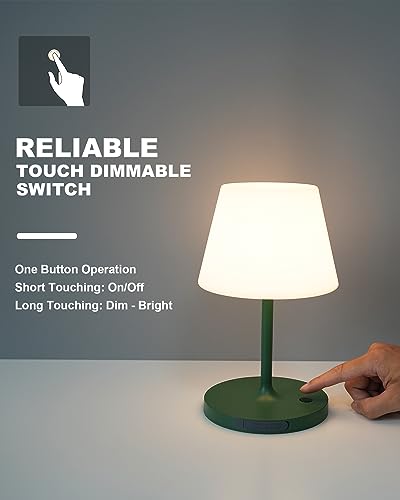 Outdoor Battery Operated Table Lamp Waterproof