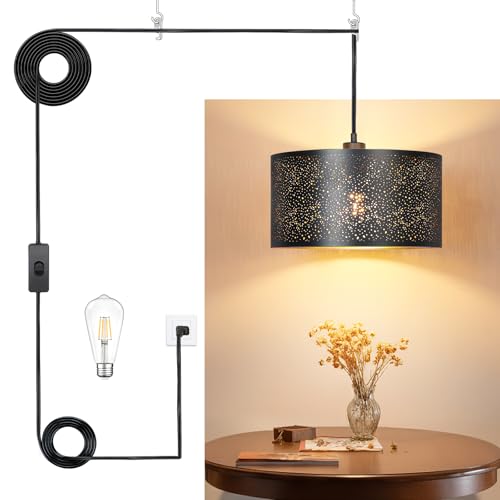 Boho Plug in Pendant Light