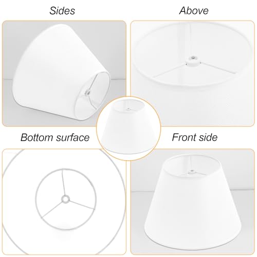 White Lamp Shades Set of 2 for Table Lamps (2 Count)