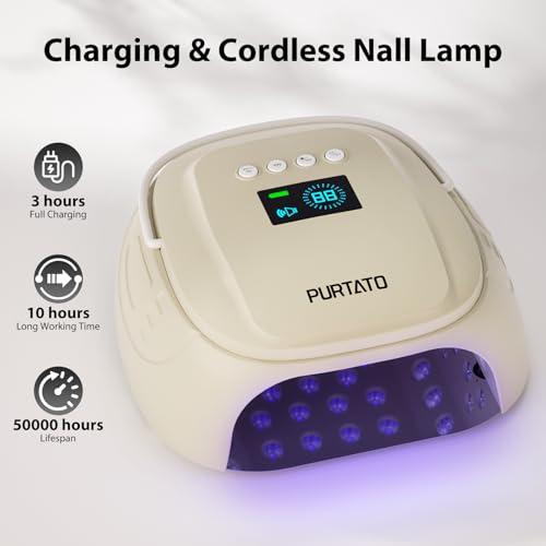 Cordless Rechargeable UV Nail Lamp
