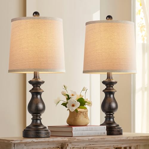 Traditional Table Lamp Set of 2 (2 Count)