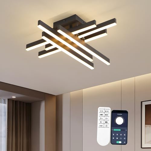 Modern LED Ceiling Light with Remote