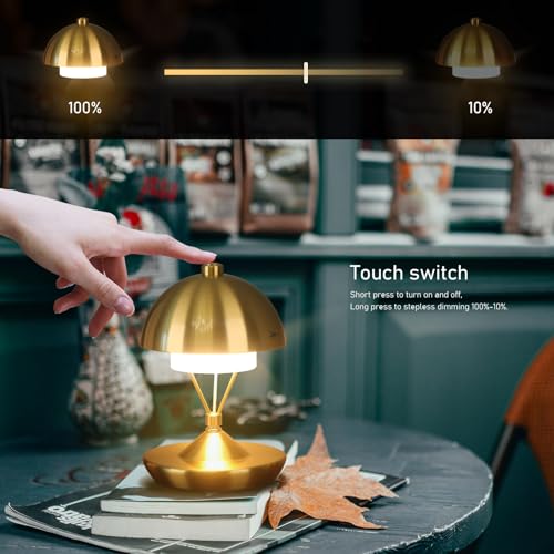 Modern Table Lamp Cordless Portable Desk Lamp