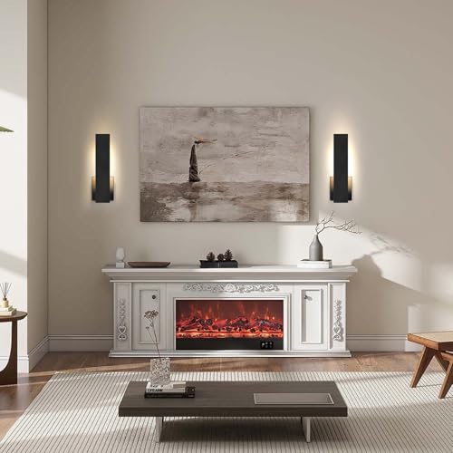 Aluminum LED Modern Wall Sconces Set of 2 (2 Count)