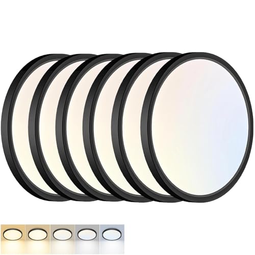 6 Pack LED Flush Mount Ceiling Light