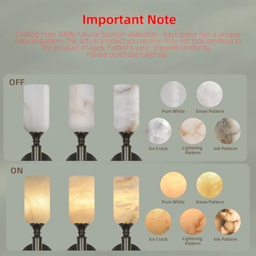 Alabaster Wall Sconce