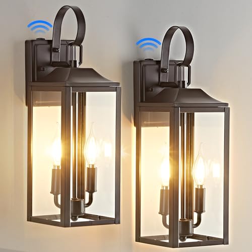 17.6" 2 Pack Dusk to Dawn Outdoor Lighting (2 Count)