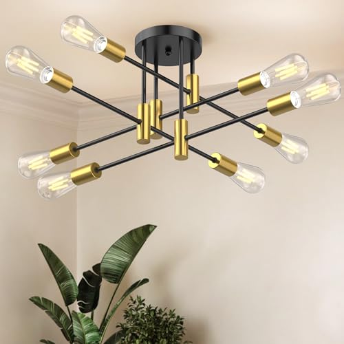 Modern Sputnik Chandelier