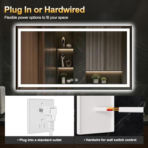 LED Bathroom Mirror with Light