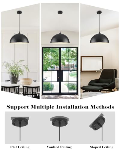 16 inch Hammered Dome Pendant Lights Kitchen Island