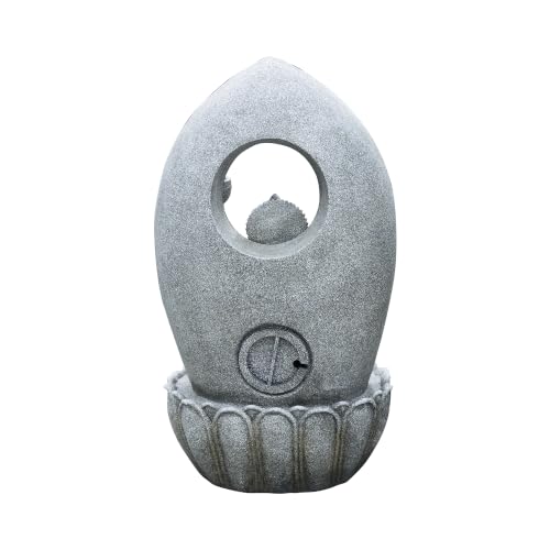 LED Ganesha Cascade Water Fountain