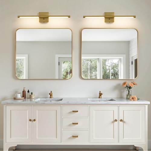 Modern Gold Bathroom Vanity Light