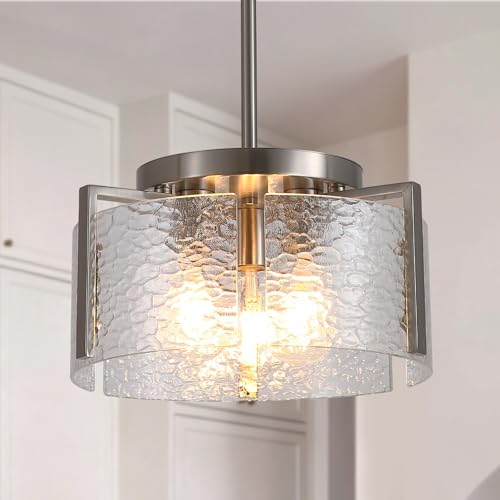Nickel Chandelier for Dining Room Light Fixture
