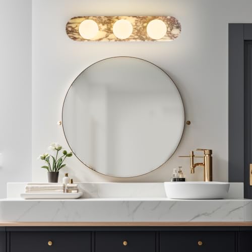 23.6 inch Natural Marble Wall Sconce