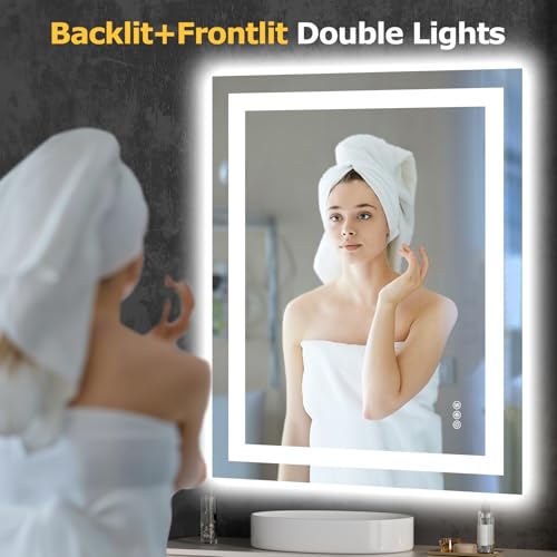 28"X36" LED Bathroom Mirror with Lights