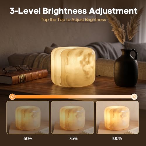Natural Stone Marble Night Light