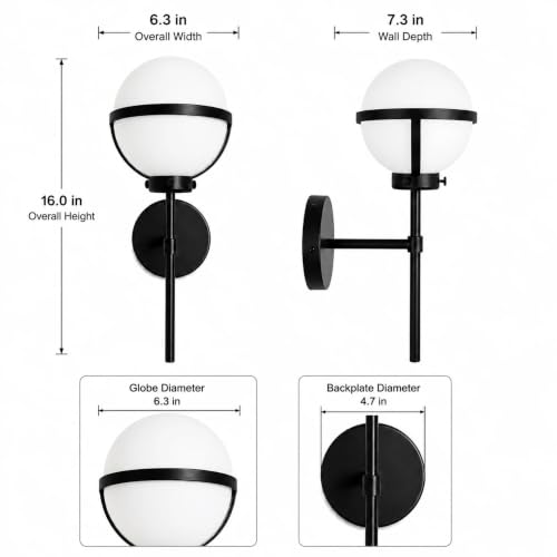 Globe Wall Sconce Indoor