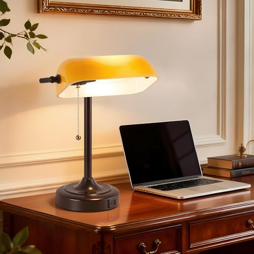 Vintage Bankers Lamp