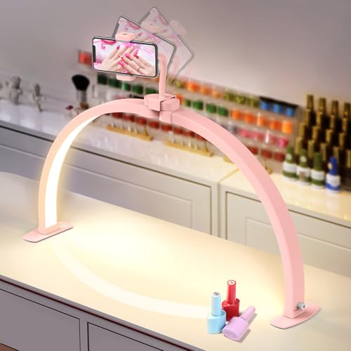 Half Moon Light for Nail Desk