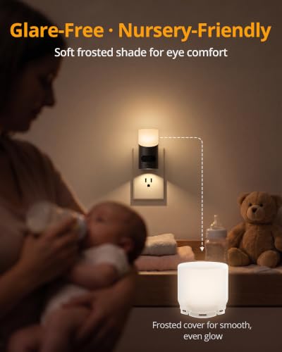 LED Night Lights Plug into Wall with Motion Sensor (2 Count)