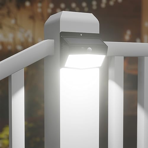 16 Pack Solar Motion Sensor Lights Outdoor Waterproof with 3 Modes (16 Count)