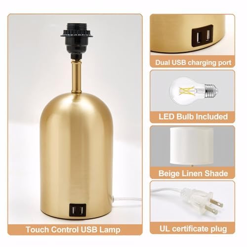 Touch Control Table Lamp